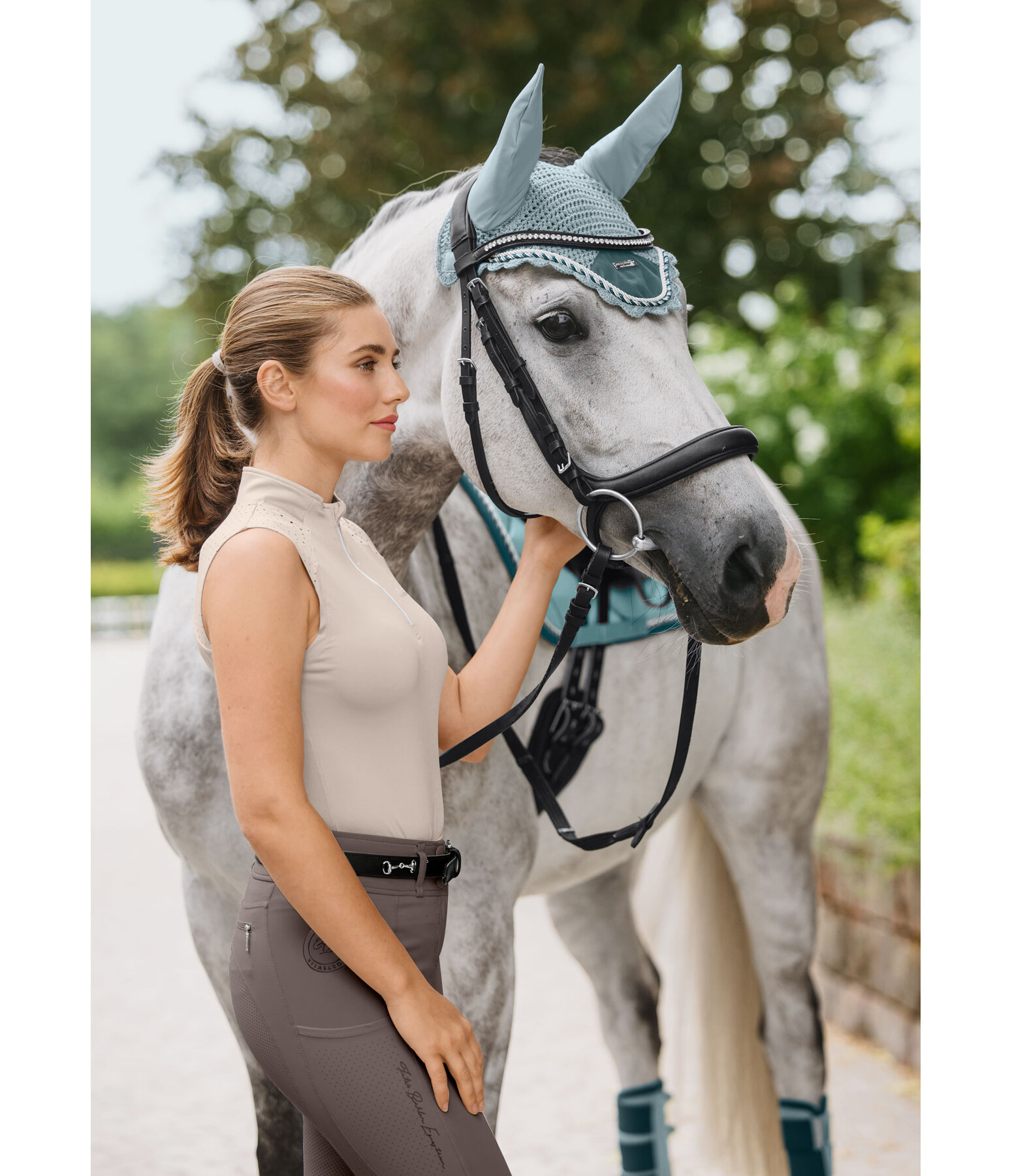 Hybrid Grip-Reithose Mesh Aimee