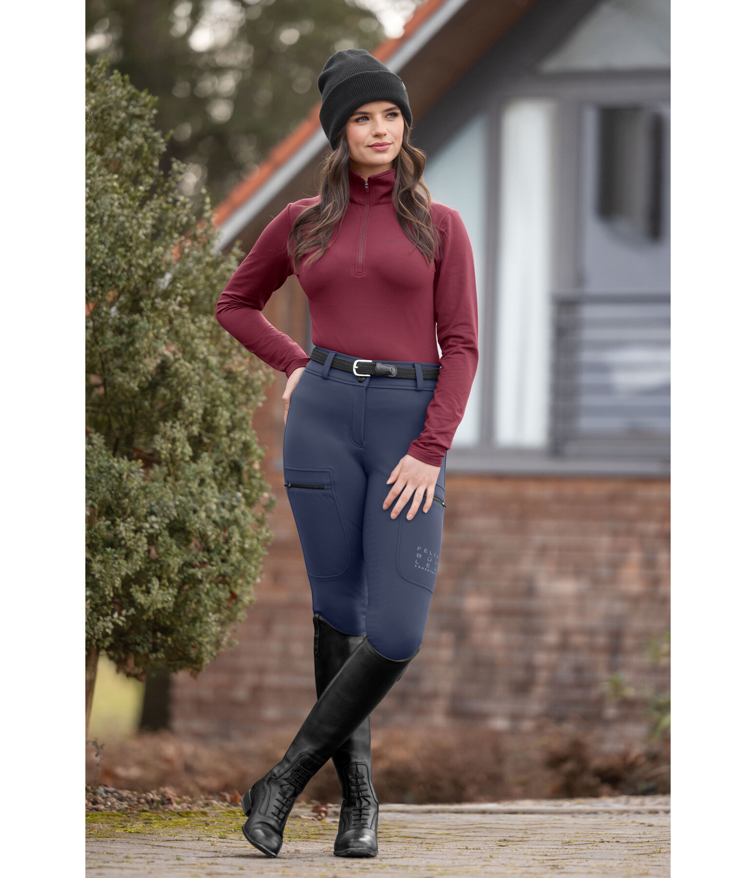 Grip-Winterreithose Softshell Cosima