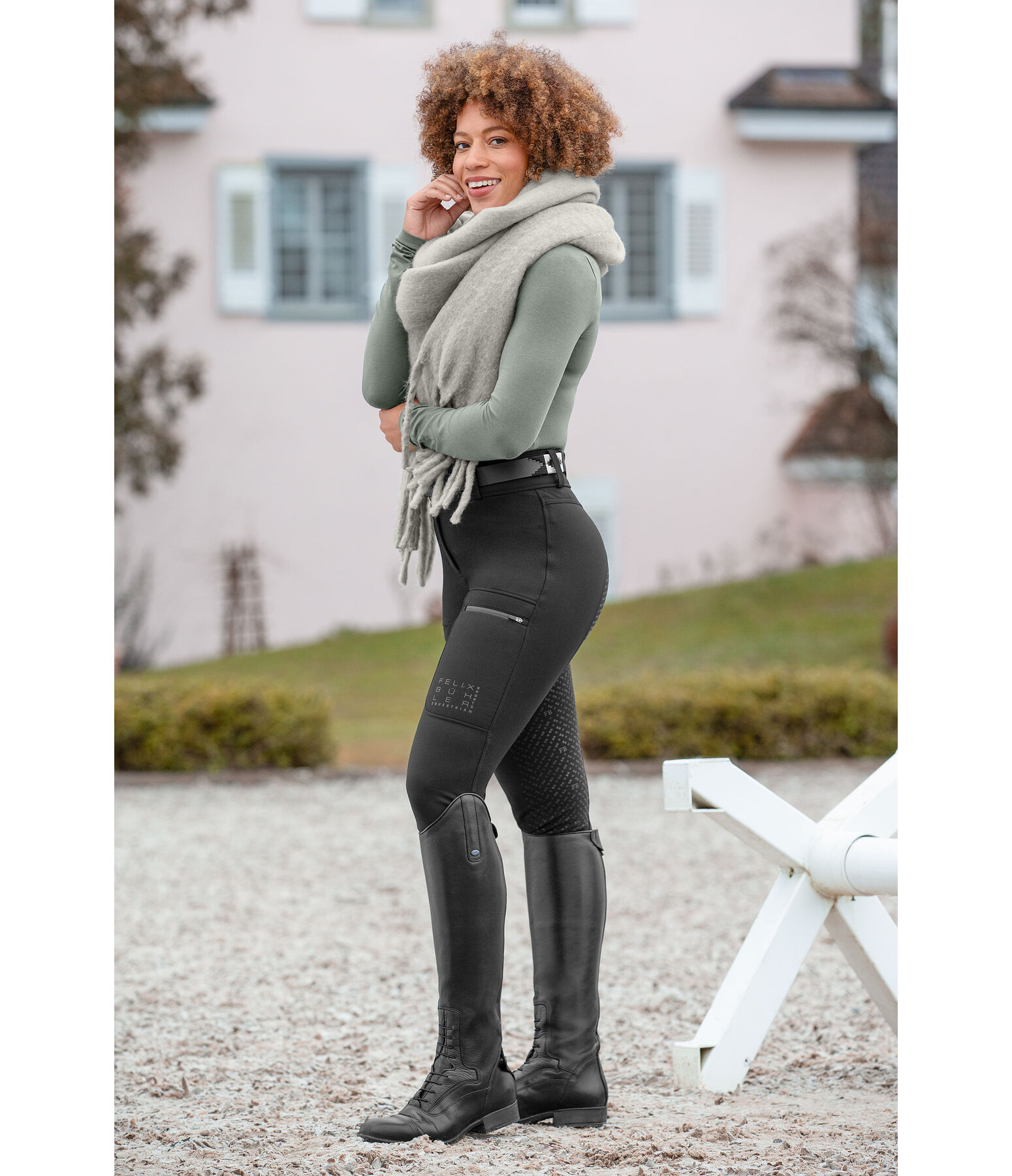 Grip-Winterreithose Softshell Cosima