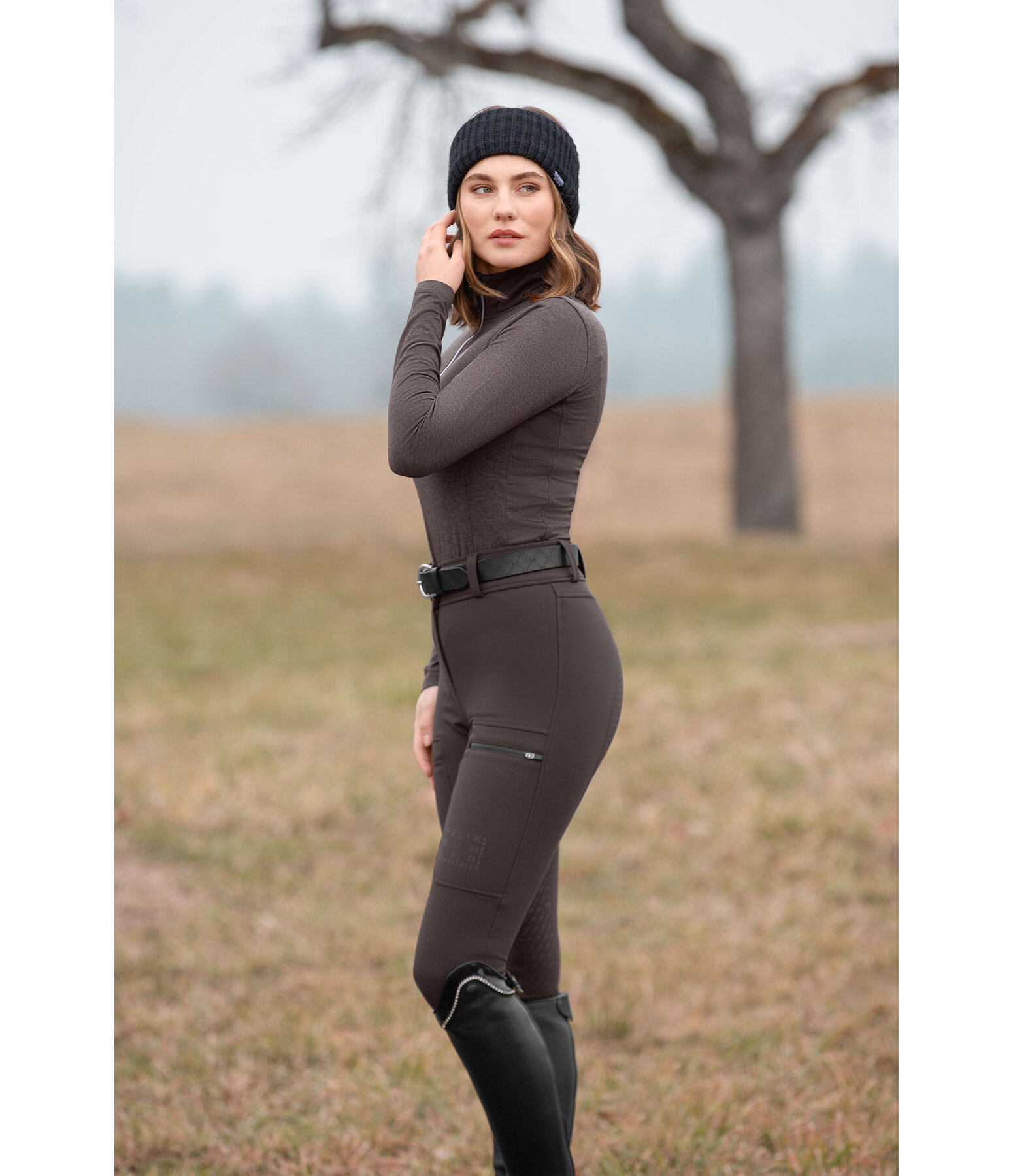 Grip-Winterreithose Softshell Cosima