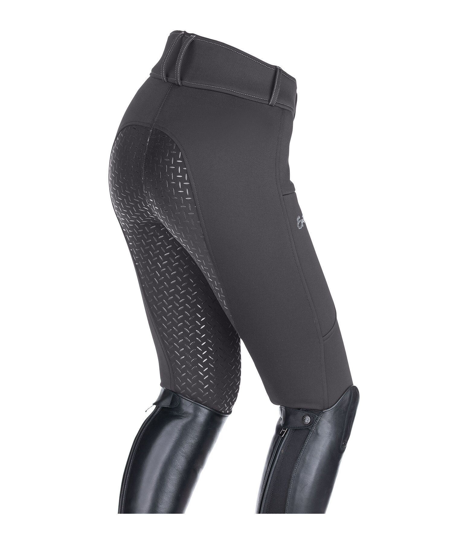 Kinder Hybrid-Winterreithose Talea