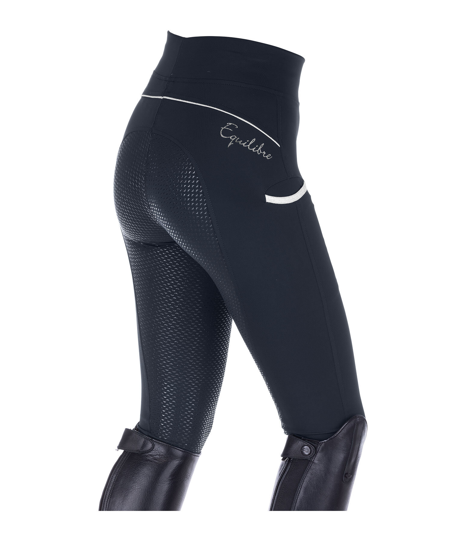 Kinder-Grip-Vollbesatz-Reitleggings Elija