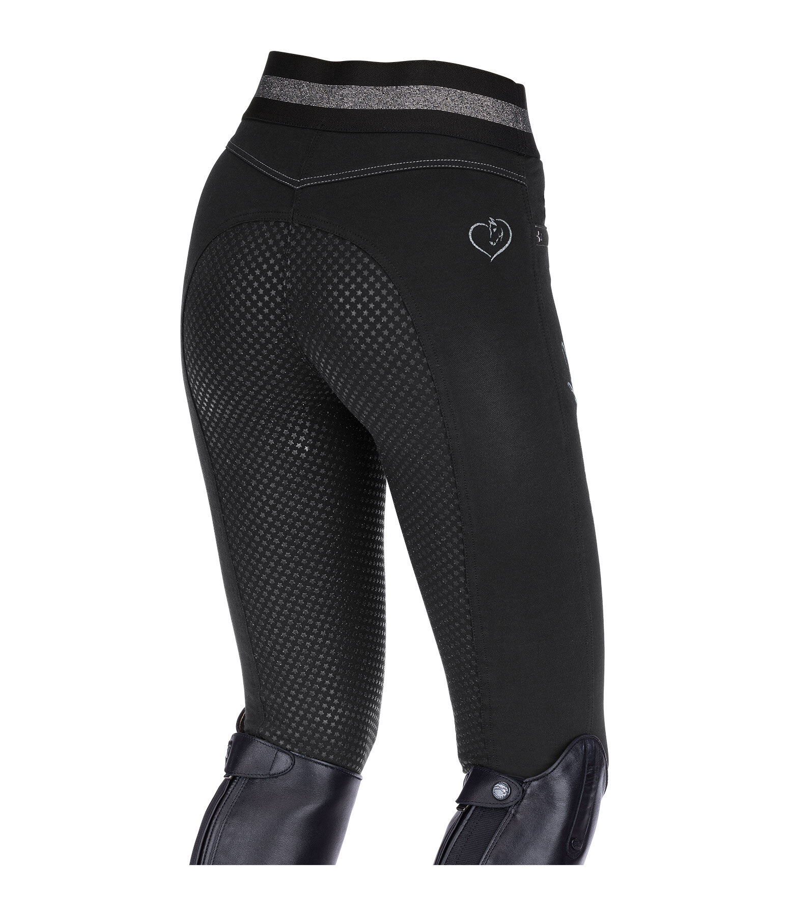 Kinder-Grip-Vollbesatz-Reitleggings Nivia II