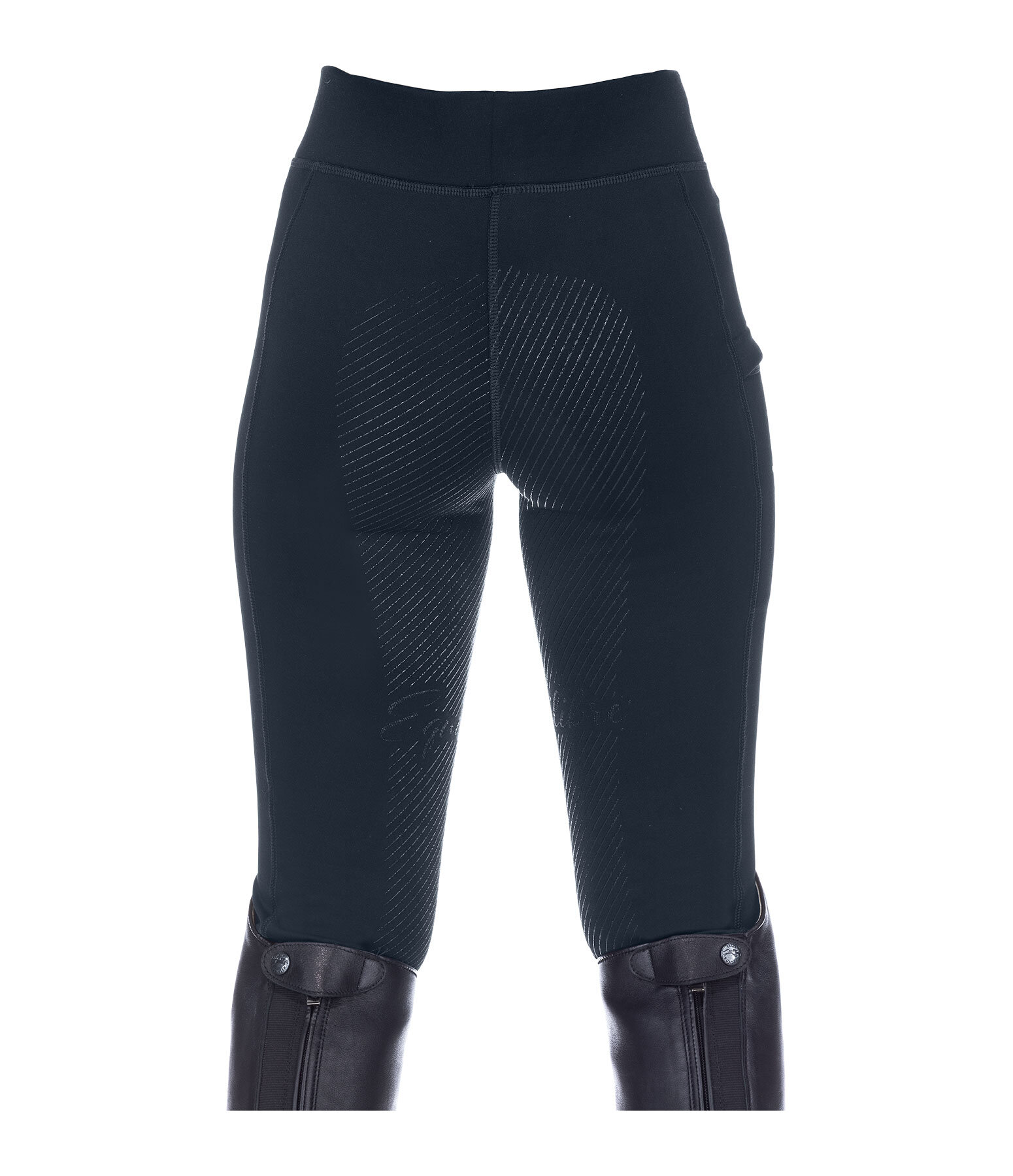 Kinder Grip-Winterreitleggings  Snow