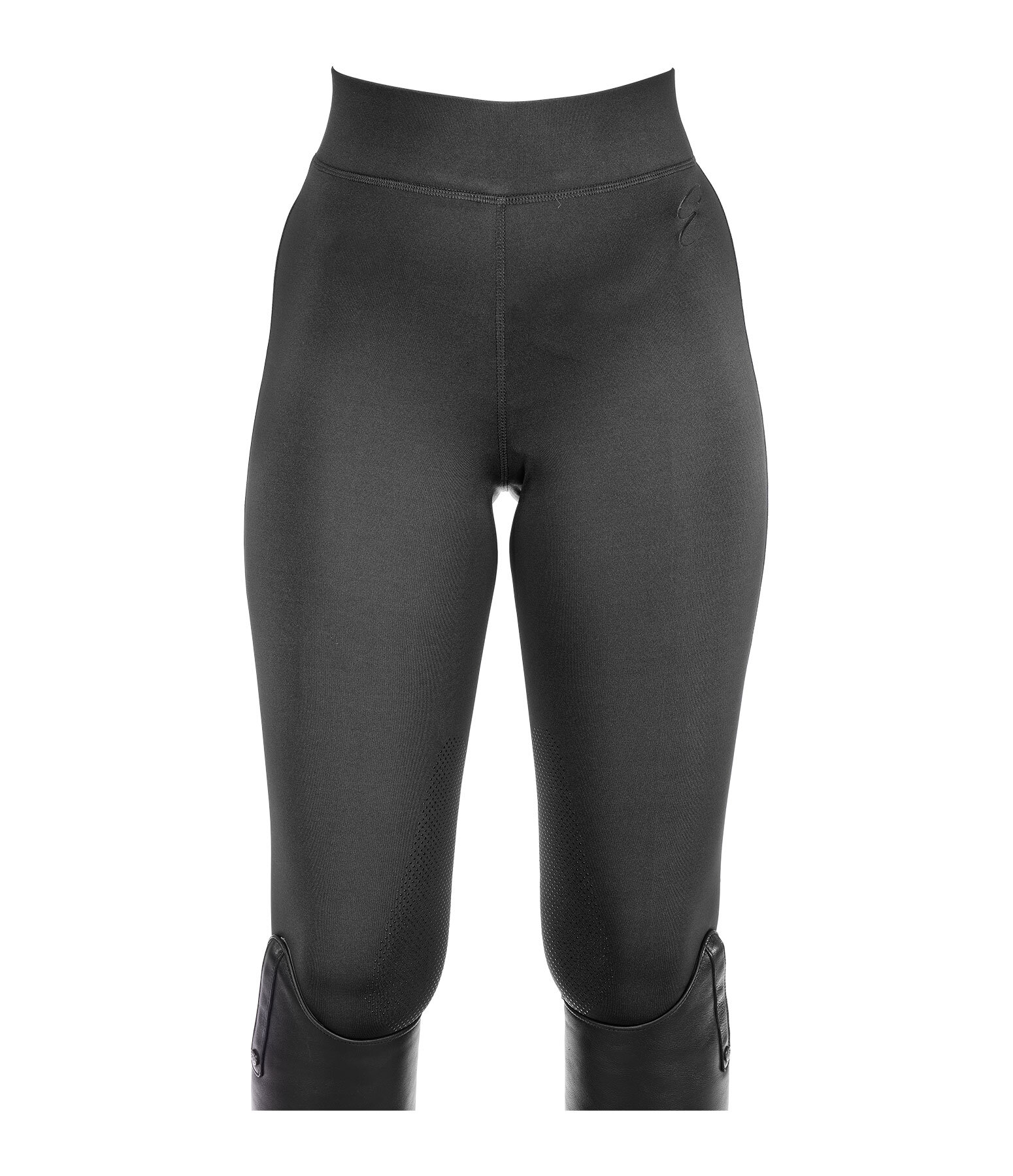 Kinder Grip-Reitleggings Kniebesatz Beginner