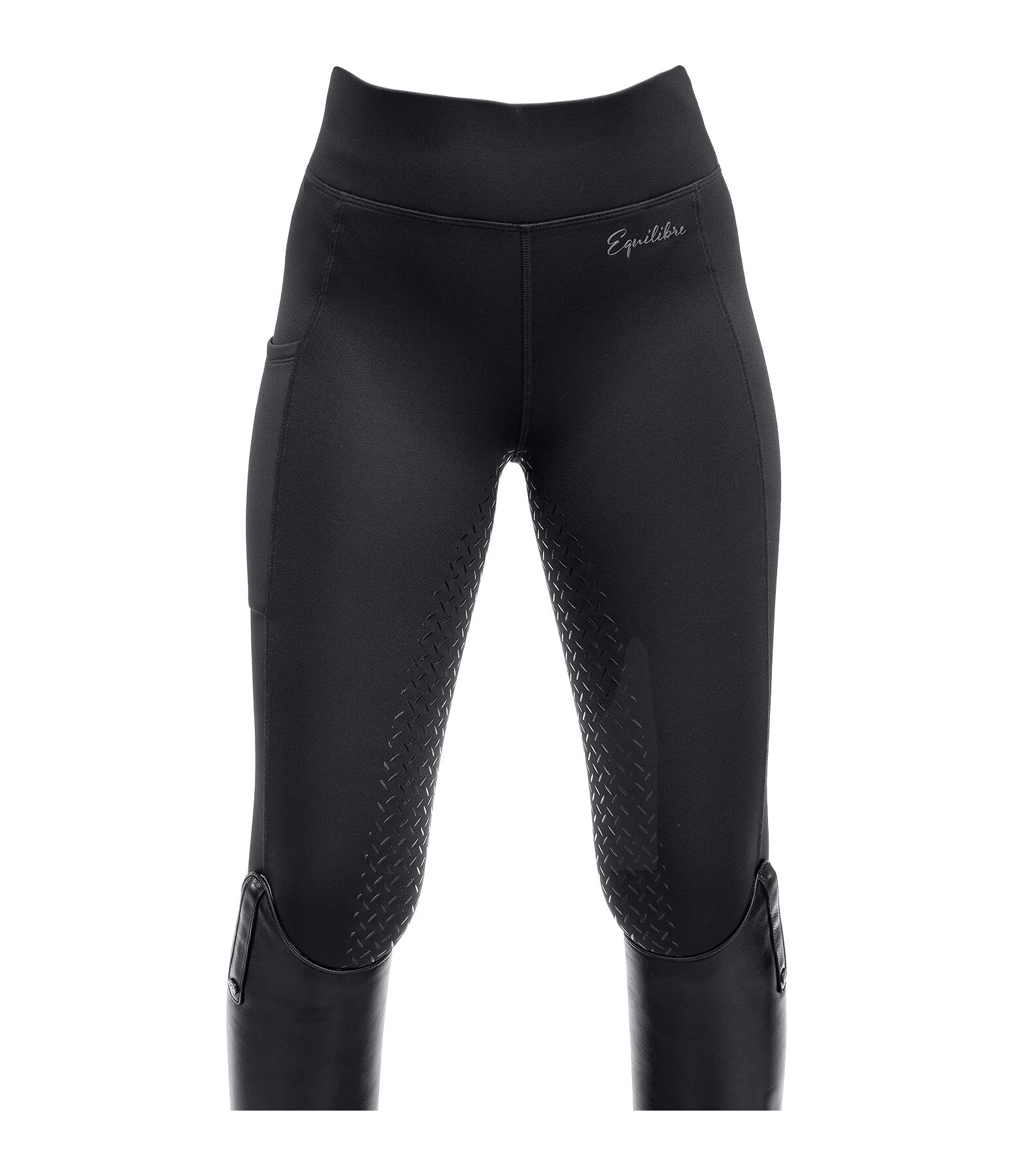 Kinder Grip-Winterreitleggings Elina