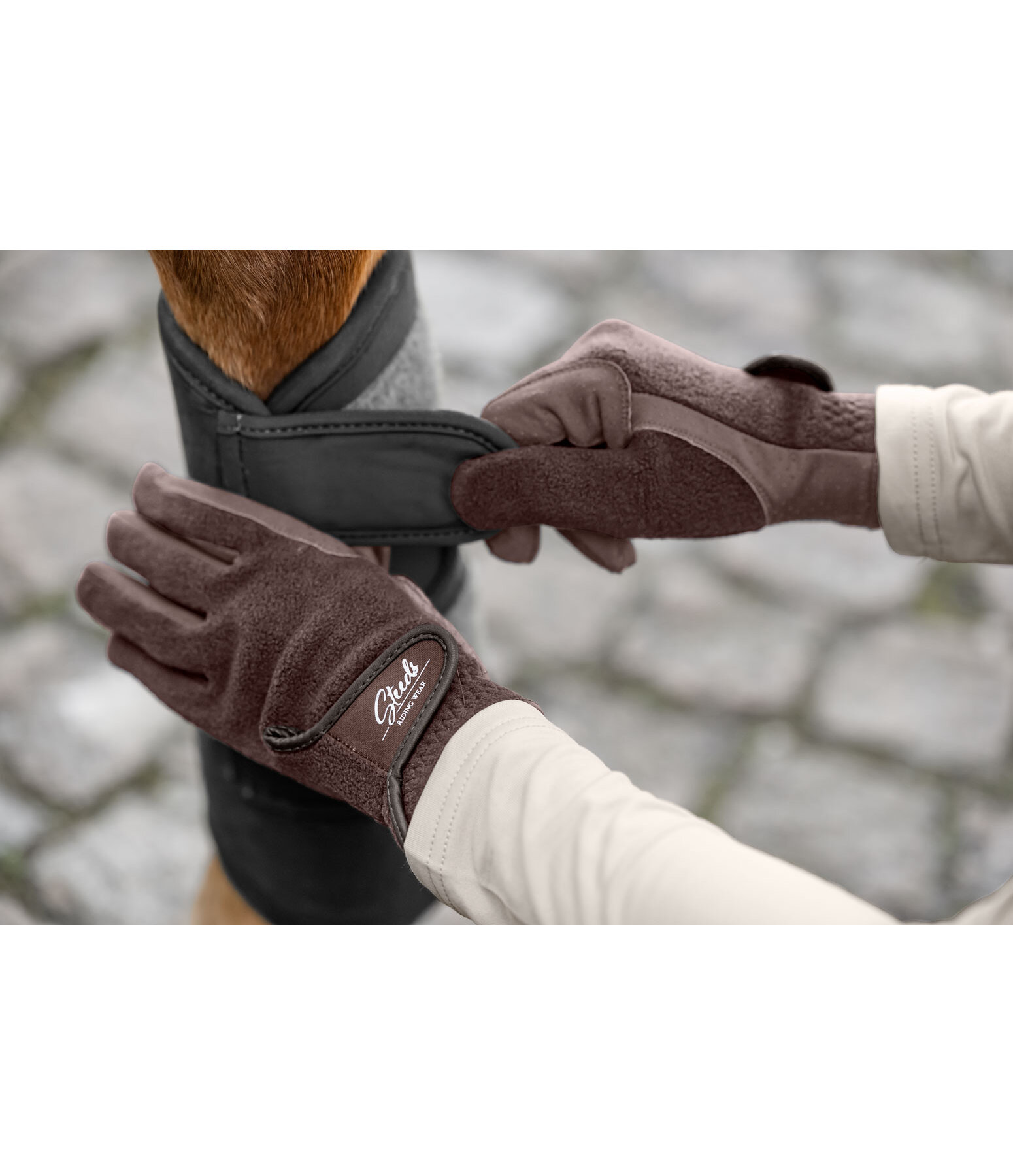 Winter-Reithandschuh Comfort Fleece