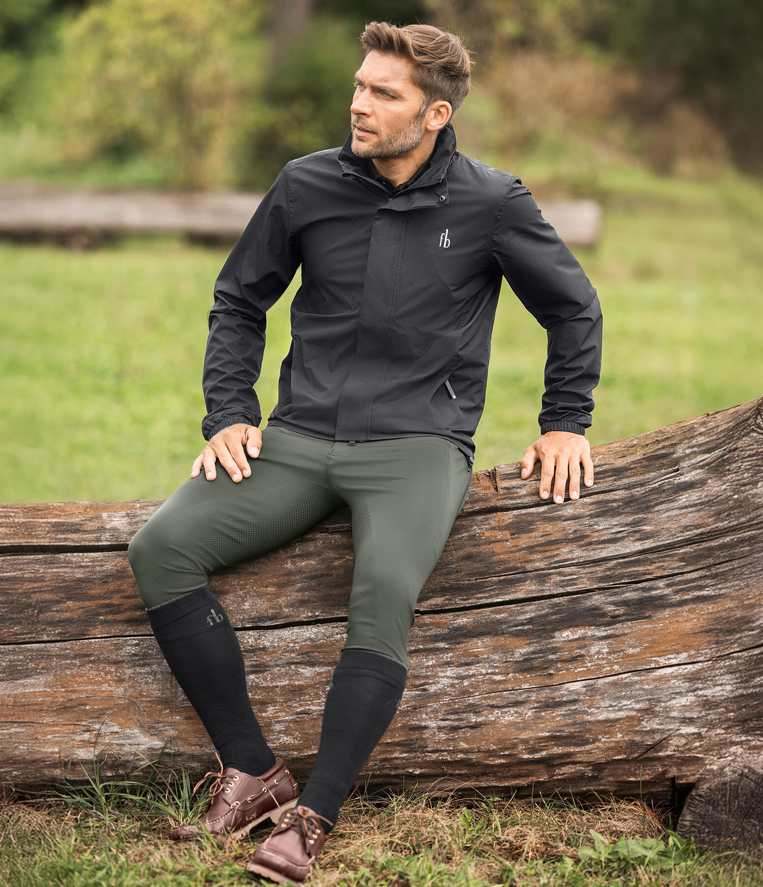 Herren-Outfit Lyon in schwarz