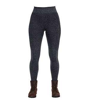 TWIN OAKS Seamless Wanderreit-Leggings mit Silikon-Kniebesatz Tahoe - 160020-S-GF