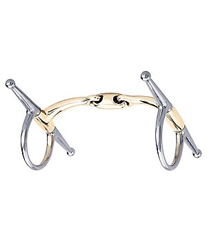 GOLD MEDAL Schenkeltrense Anatomica doppelt gebrochen Strke 16 mm - 350260