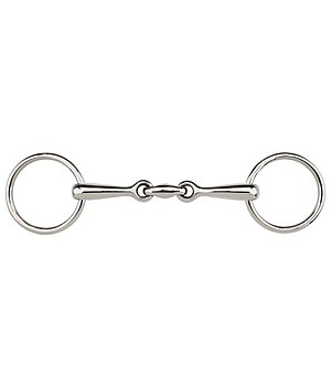 SILK STEEL Unterlegtrense doppelt gebrochen Strke 14 mm - 350380
