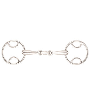 SILK STEEL Multi Ring Gebiss doppelt gebrochen Strke 16 mm - 350427
