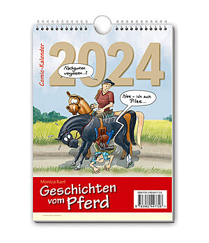 Grafische Anstalten Geschichten vom Pferd - Comic Kalender 2024 - 402257