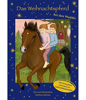 Martina Stricker Adventskalender/Kinderbuch, Das Weihnachtspferd bei den Wuddix - 402630
