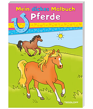Kreativ Kratzel Pocket Art Mein dickes Malbuch - Pferde - 403272