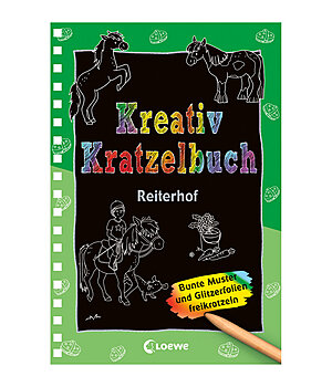 Kreativ-Kratzelbuch: Reiterhof - 621884
