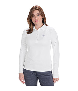 Felix Bhler Funktions-Langarm-Poloshirt Mara LS - 653038-S-W