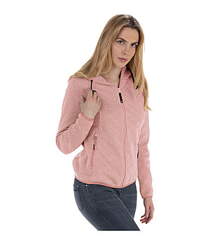 ICEPEAK Strickfleece-Kapuzenjacke Adriana - 653417-M-RD
