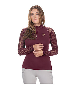 Felix Bhler Zip-Funktions-Langarmshirt Sanne - 653761-S-MA
