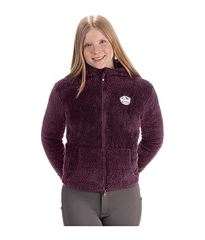 STEEDS Kinder-Kapuzen-Teddyfleecejacke Irma - 681025-146+-BV