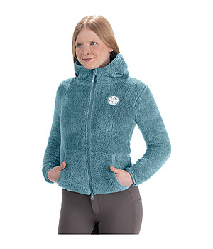 STEEDS Kinder-Kapuzen-Teddyfleecejacke Irma - 681025-146+-OB