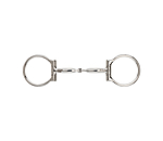 Stainless Steel Offset Dee Snaffle