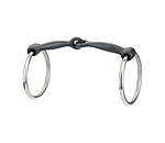 Snaffle Bit Black Steel