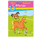 Mein dickes Malbuch - Pferde