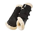 Teddyfleece-Dressurgamaschen Sparkle, Hinterbeine