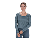 Langarm-Funktionsshirt Icy Glitter fr Damen