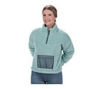 Sherpa-Pullover Icy fr Damen