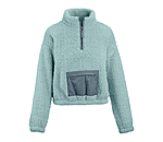 Sherpa-Pullover Icy fr Damen