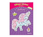 Glitzer-Sticker Malbuch Einh�rner