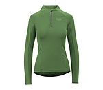 Zip-Funktions-Langarmshirt Sofie