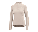 Zip-Funktions-Langarmshirt Lea