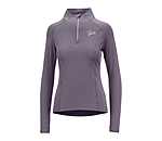 Zip-Funktions-Langarmshirt Lea