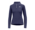 Zip-Funktions-Langarmshirt Lea