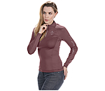 Zip-Funktions-Langarmshirt Lina