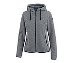 Strickfleece-Kapuzenjacke Adriana
