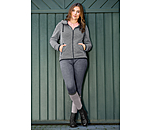 Strickfleece-Kapuzenjacke Adriana
