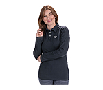 Langarm-Poloshirt Lina