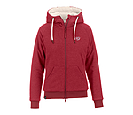 Kapuzen-Teddy-Sweatjacke Kaja