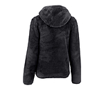 Kinder-Kapuzen-Teddyfleecejacke Irma