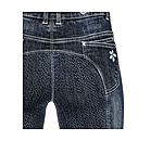 Kinder-Grip-Jeans-Reithose Suni