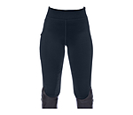 Kinder Grip-Winterreitleggings  Snow