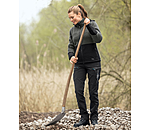 Damen-Outfit Sherpa-Hoodie mit abnehmbarer Kapuze in forest