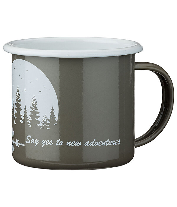 Emaille Tasse Camping