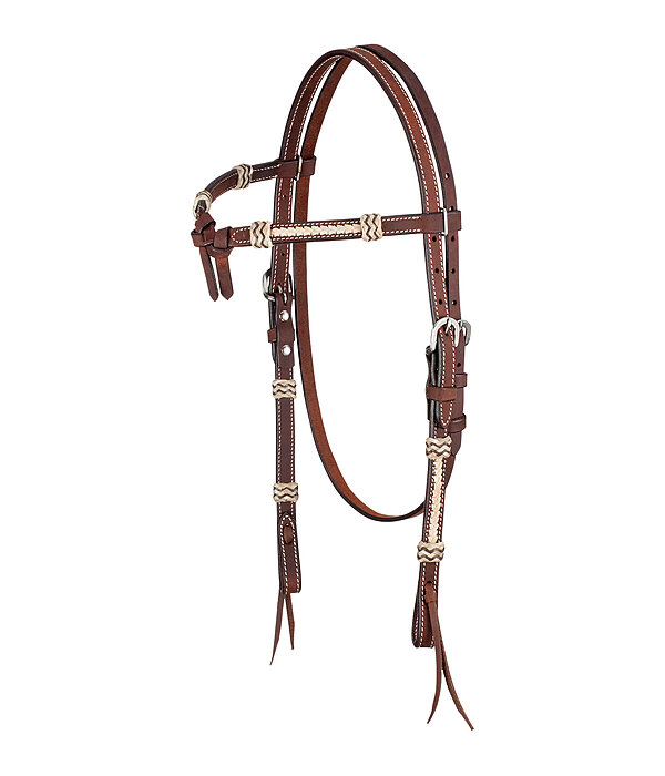 Kopfstück Braided Rawhide