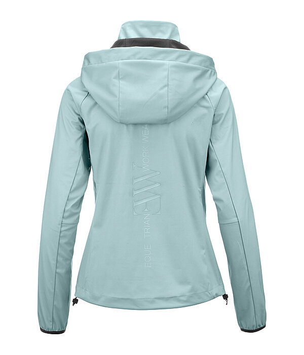 Atmungsaktive Softshelljacke mit abnehmbarer Kapuze