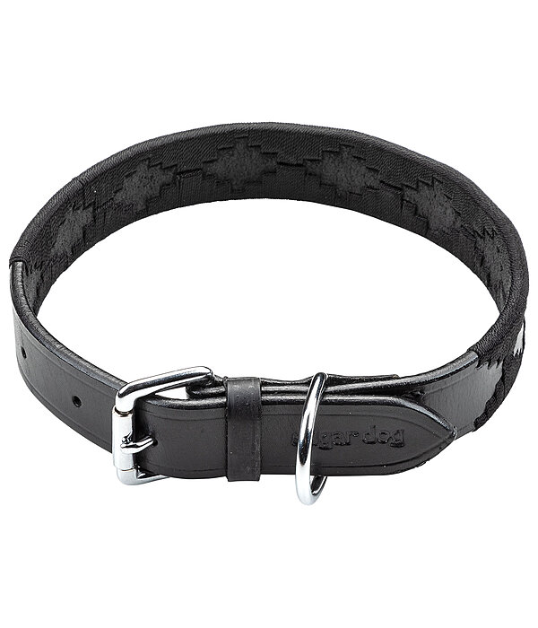 Set: Leder-Hundehalsband und -leine Polo Sports